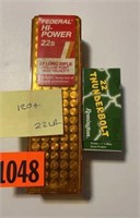 Federal and Remington 22LR, 120rds