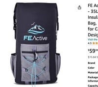 FE Active Waterproof Cooler Backpack - 35L