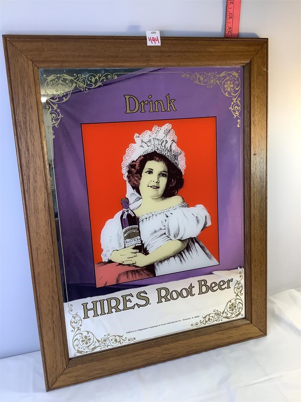 Hires Root Beer Mirror