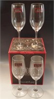 RIEDEL CRYSTAL GERMANY OUVERTURE GOBLETS SET OF 4