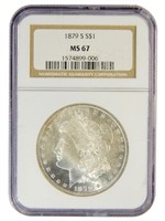 Superb Gem 1879-S Morgan Dollar