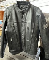 Harley Davidson and Leather Coats
