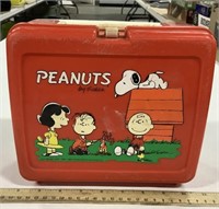 Thermos Peanuts 1958 plastic lunchbox