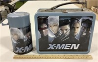 X-Men metal lunchbox w/ thermos
