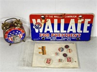 George Wallace Presidential Race Memorabilia