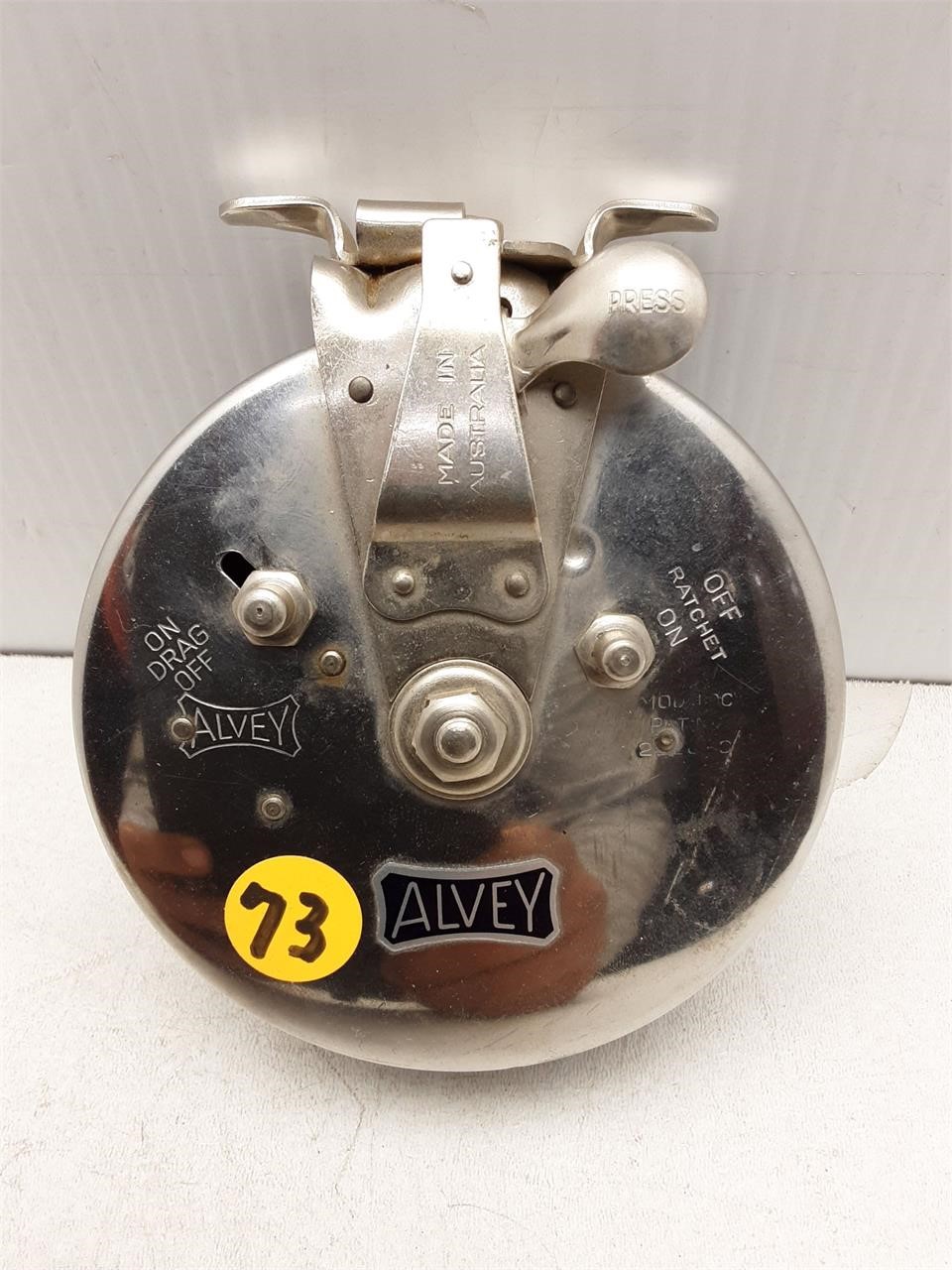 ALVEY FISHING REEL MADE IN AUSTRALIA