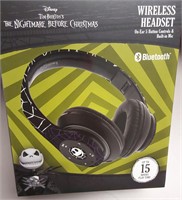 Nightmare Before Christmas Wireless Headphones