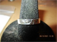 Marked 925 Ring Band-1.9g