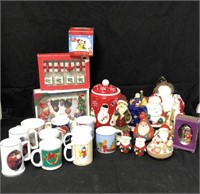 Xmas Lot Santa, Mugs, Cookie Jar, Disney