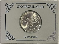 US 1982 Silver UNC Wash. Comm. Half