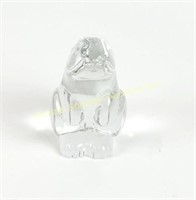 FRENCH BACCARAT CRYSTAL BUNNY  FIGURINE