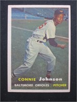 1957 TOPPS #43 CONNIE JOHNSON ORIOLES