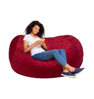 Memory Foam Filled Bean Bag Lounger with