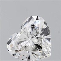 Igi Certified Heart Cut 4.50ct Vs2 Lab Diamond