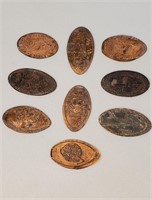 Elongated Pennies of Landmarked Places