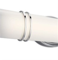 Kichler Ebson 24.02-in Chrome Cylinder LED