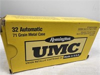 39 rds Remington 32 Auto UMC 71 gr