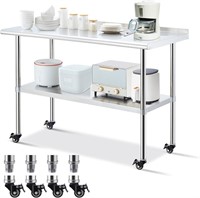 NSF Stainless Steel Worktable  60x24 Inches