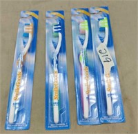 4 New Soft Bristle Toothbrushes