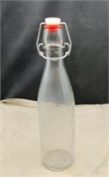 24 New Glass Bottles,Swing Top, Rubber Seal & Cap