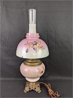Antique Hand-painted Miller Lamp