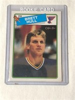 1988-89 Brett Hull OPC Rookie Hockey Card