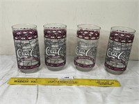 Vintage Coca-Cola Drinking Glasses