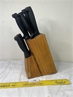 Knife Block with Contents