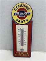 Chevrolet Genuine Parts Metal Sign Thermometer -
