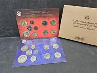 2022 US Mint Uncirculated Coin Set