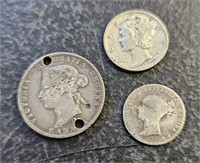 3 Silver Coins
