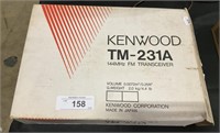 Kenwood TM-231A 144MHz FM Transceiver.