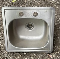 Stainless bar sink