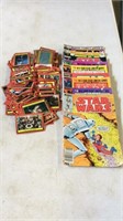 Lot of Star Wars comics and cards