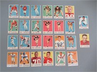 26 Canadian Football Cards /Cartes canadienne 1960