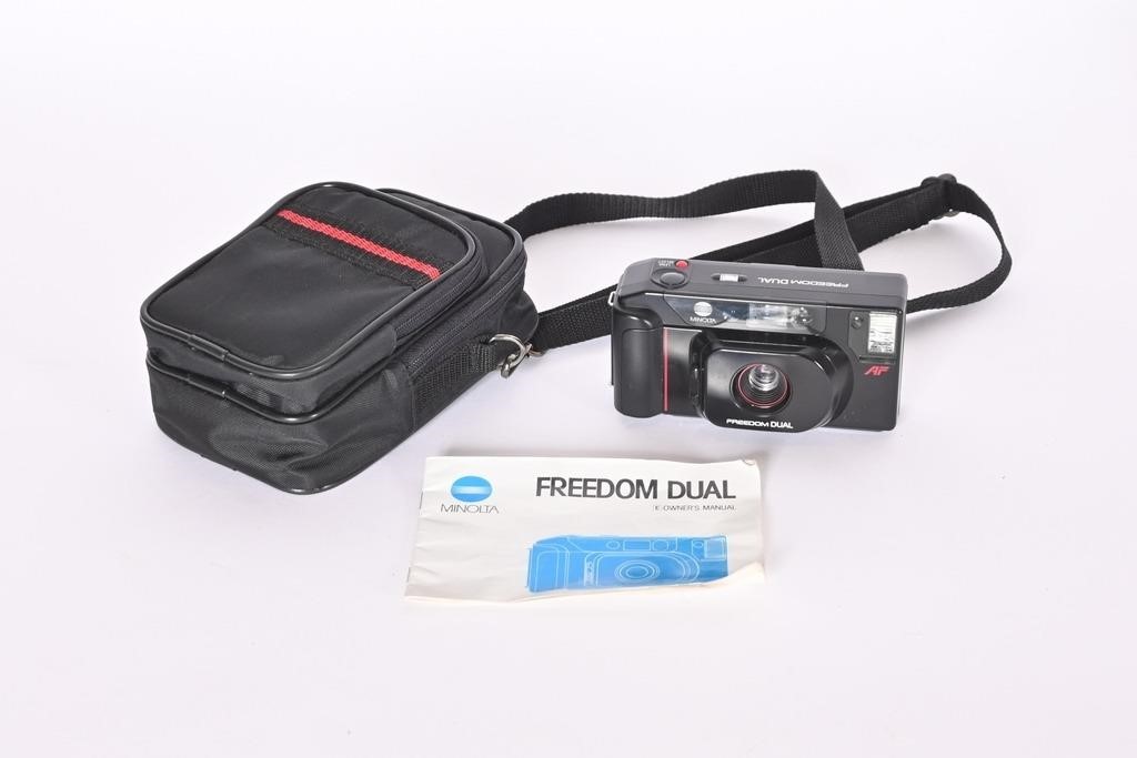 Vintage Minolta Freedom Dual Film Camera