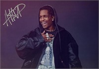 Autograph COA A$AP Rocky Photo