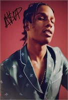 Autograph COA A$AP Rocky Photo