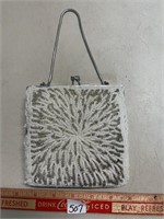 BEAUTIFUL BEADED FANCY HAND BAG