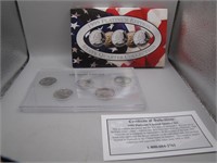 1999 Platinum Edition State Quarter Set
