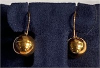 351 - PAIR OF STERLING SILVER EARRINGS (I16)