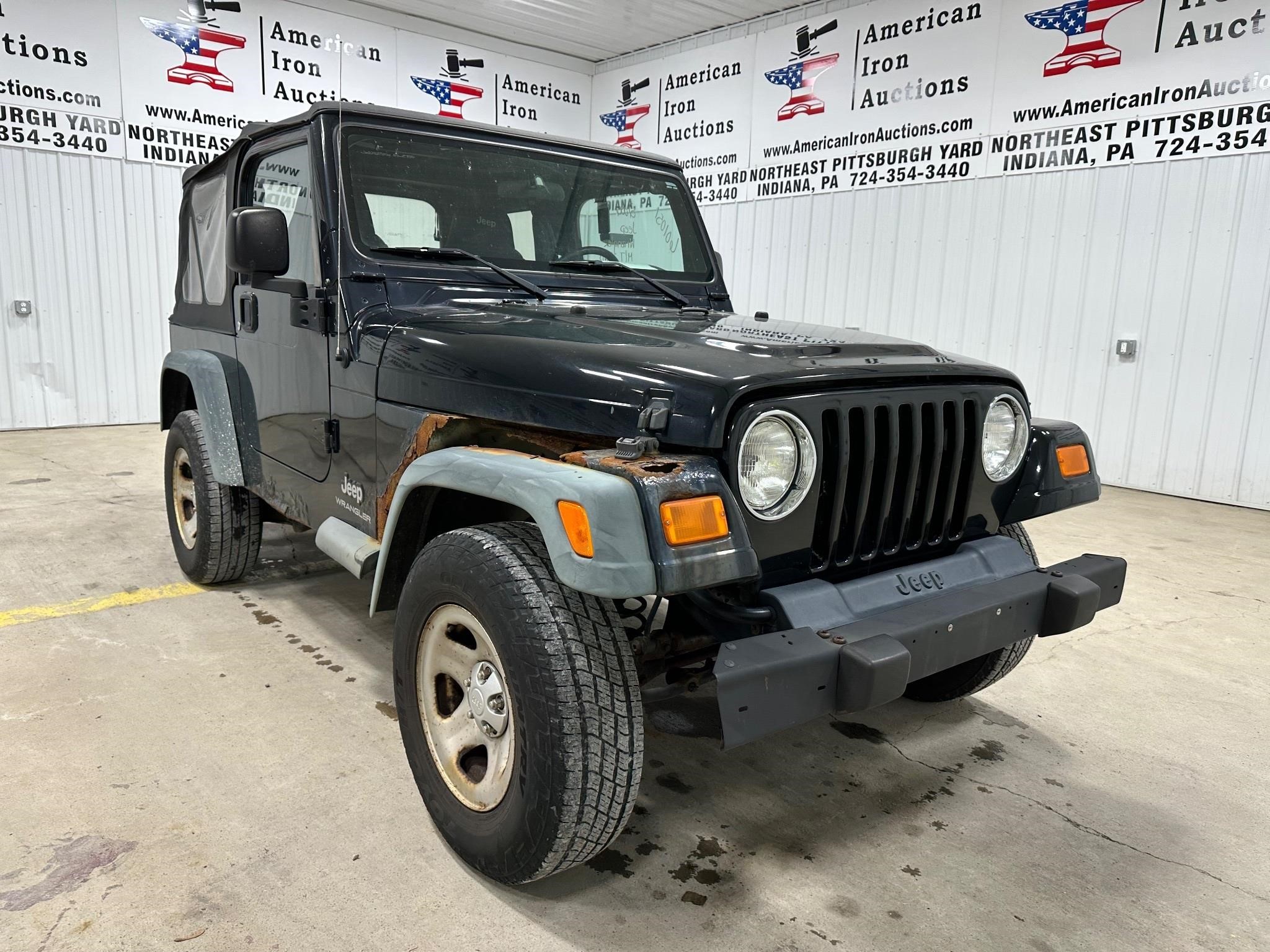 2006 Jeep Wrangler SE Sedan -Titled - NO RESERVE