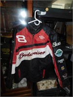 DALE EARNHARDT JR LEATHER JACKET, SIZE M