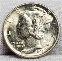 1941 Mercury Dime Unc.