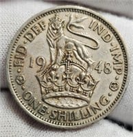 1948 G. Britain 1 Shilling
