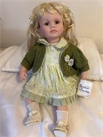 SPECIAL DUCK HOUSE HEIRLOOM DOLL NICELY DRESSED,