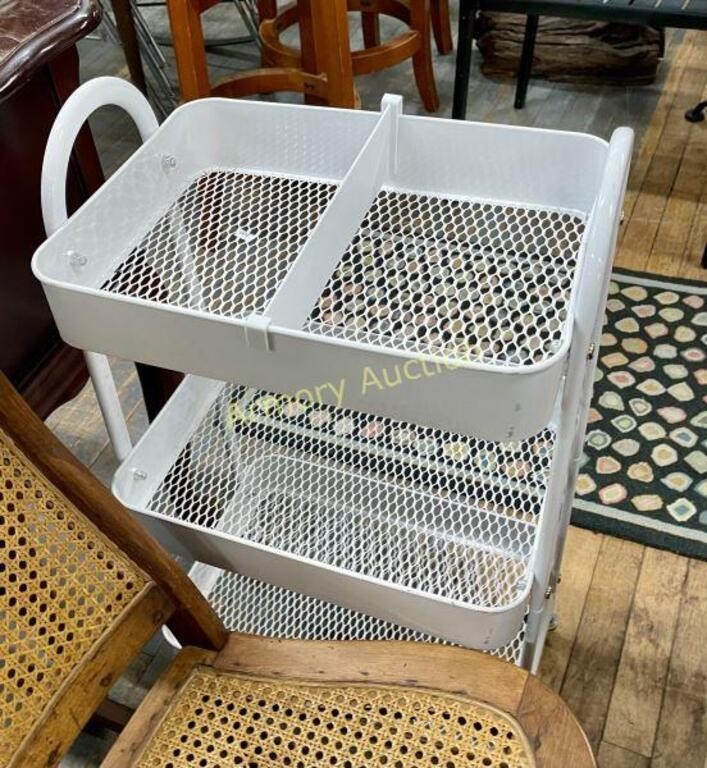 METAL BASKET CART