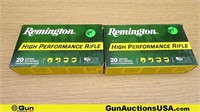 Remington 375 H&H MAG Ammo. Total Rds.- 40.. (6968