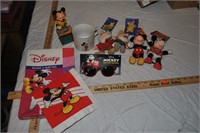 disney small stuffed small figurines, cups