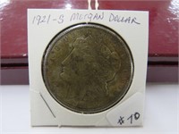 1921-S  Morgan Silver Dollar